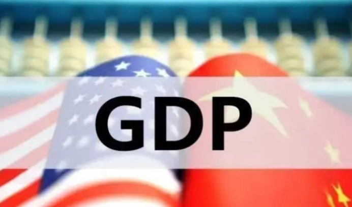 How to read and compare the GDP of China and the United States?