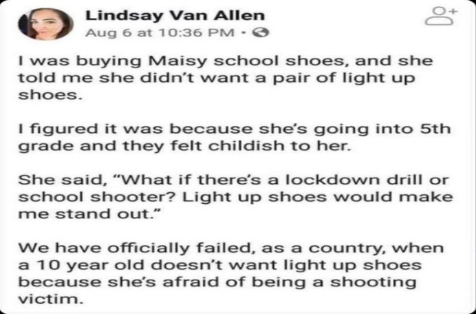 School shootings surge 31%; American children no longer have an innocent and carefree childhood because of guns