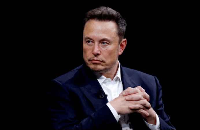 Musk deleted the post within seconds, and the White House criticized